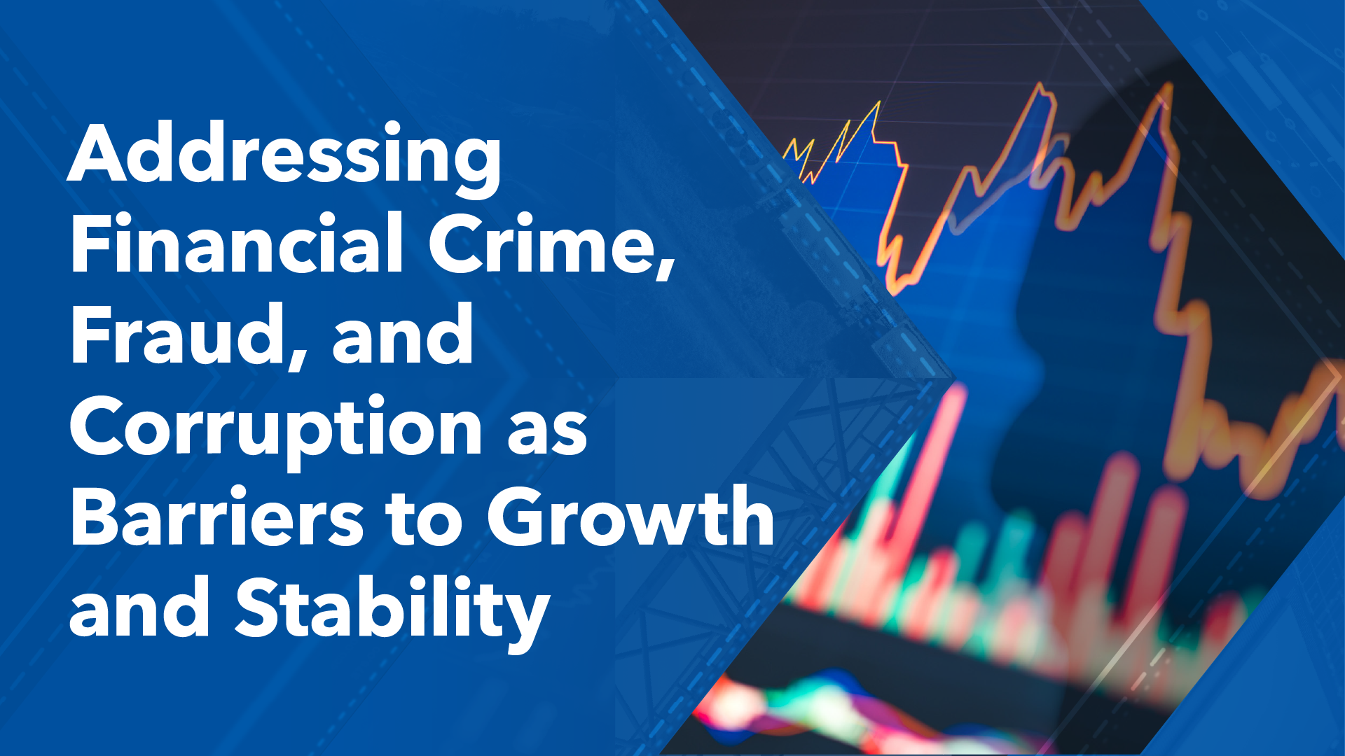 Icon representing Addressing Financial Crime Fraud and Corruption as Barriers to Growth and Stability