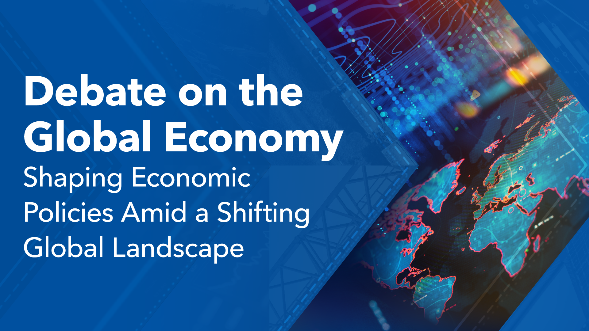 Icon representing Debate on the Global Economy: Shaping Economic Policies Amid a Shifting Global Landscape