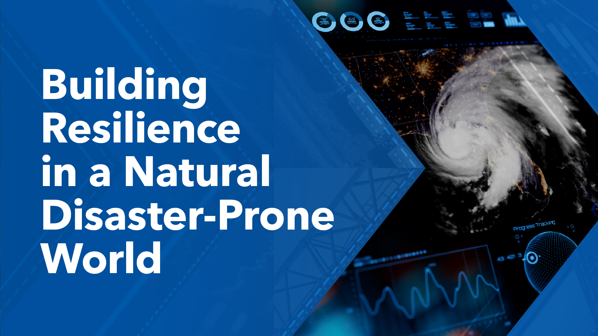 Icon representing Building Resilience in a Natural Disaster-Prone World
